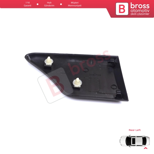 Peugeot Partner MK1 M49 M59 1996-2008 8547.L8 İçin Arka Sol Çamurluk Çıtası