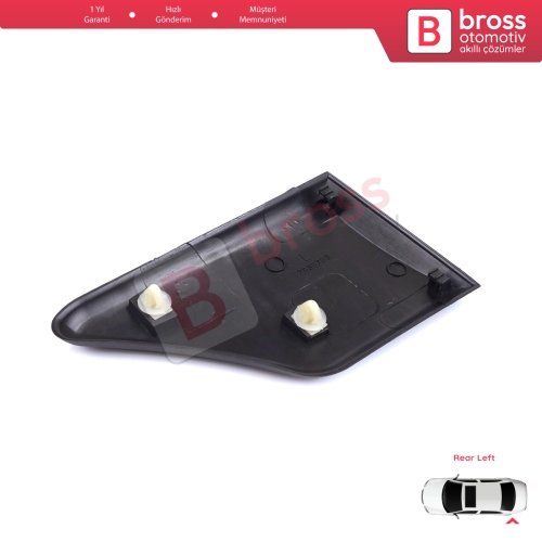 Peugeot Partner MK1 M49 M59 1996-2008 8547.L8 İçin Arka Sol Çamurluk Çıtası