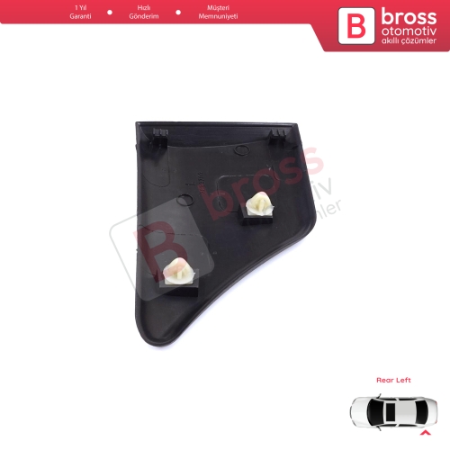 Peugeot Partner MK1 M49 M59 1996-2008 8547.L8 İçin Arka Sol Çamurluk Çıtası