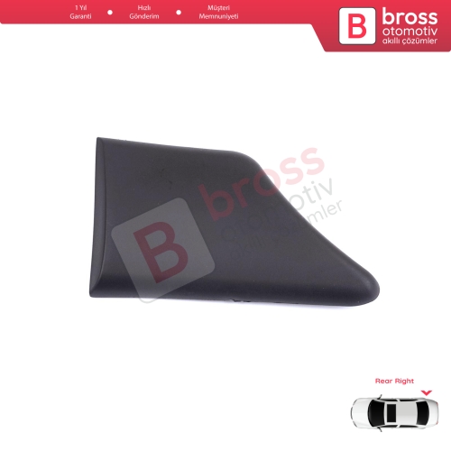 Peugeot Partner MK1 M49 M59 1996-2008 8547.K5 İçin Arka Sağ Çamurluk Çıtası