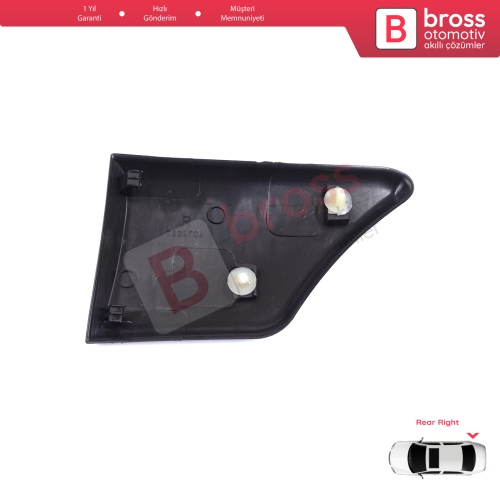 Peugeot Partner MK1 M49 M59 1996-2008 8547.K5 İçin Arka Sağ Çamurluk Çıtası
