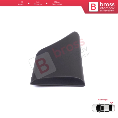 Peugeot Partner MK1 M49 M59 1996-2008 8547.K5 İçin Arka Sağ Çamurluk Çıtası