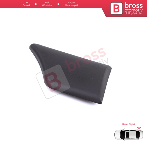 Peugeot Partner MK1 M49 M59 1996-2008 8547.K5 İçin Arka Sağ Çamurluk Çıtası