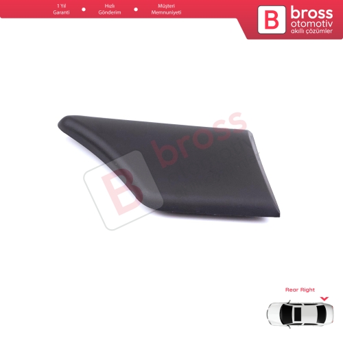Peugeot Partner MK1 M49 M59 1996-2008 8547.K5 İçin Arka Sağ Çamurluk Çıtası