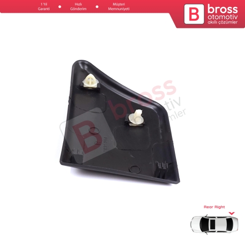 Peugeot Partner MK1 M49 M59 1996-2008 8547.K5 İçin Arka Sağ Çamurluk Çıtası