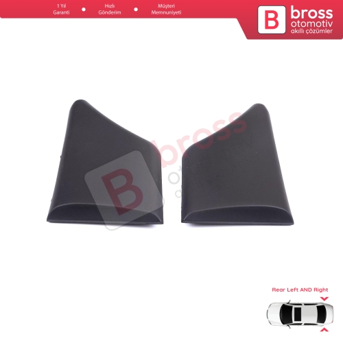 Peugeot Partner MK1 M49 M59 1996-2008 8547.L8 8547.K5 İçin Arka Sol ve Sağ Çamurluk Çıtası