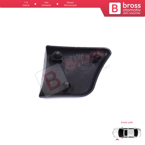 Peugeot Partner M59 2002-2008 Makyajlı Kasa 8544.J5 İçin Ön Sol Çamurluk Çıtası