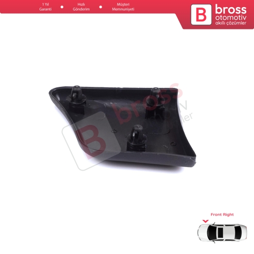 Peugeot Partner M59 2002-2008 Makyajlı Kasa 8544.J6 İçin Ön Sağ Çamurluk Çıtası