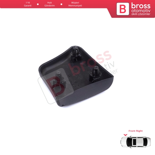 Peugeot Partner M59 2002-2008 Makyajlı Kasa 8544.J6 İçin Ön Sağ Çamurluk Çıtası
