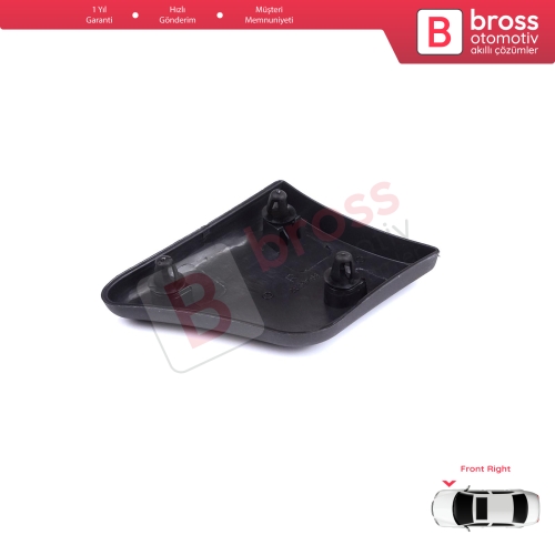 Peugeot Partner M59 2002-2008 Makyajlı Kasa 8544.J6 İçin Ön Sağ Çamurluk Çıtası