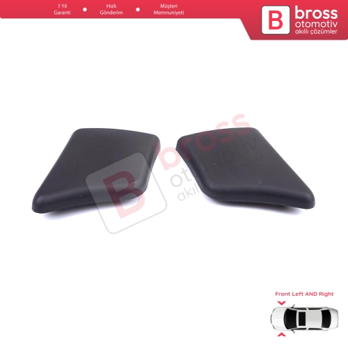 Peugeot Partner M59 2002-2008 Makyajlı Kasa 8544.J5 8544.J6 İçin Ön Sol ve Sağ Çamurluk Çıtası
