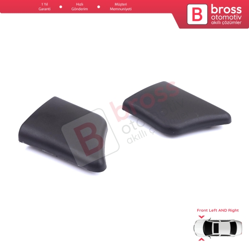 Peugeot Partner M59 2002-2008 Makyajlı Kasa 8544.J5 8544.J6 İçin Ön Sol ve Sağ Çamurluk Çıtası