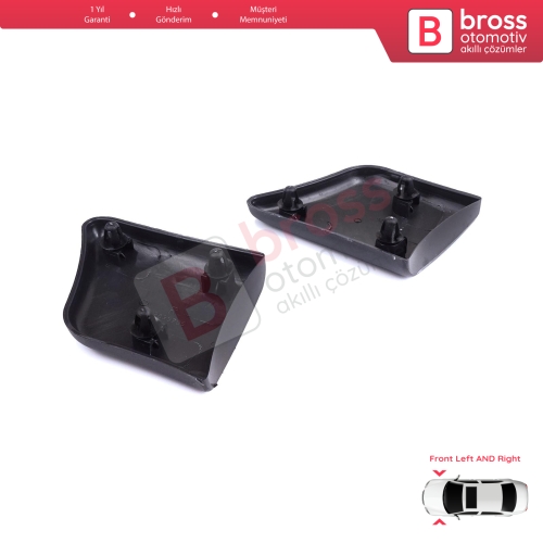 Peugeot Partner M59 2002-2008 Makyajlı Kasa 8544.J5 8544.J6 İçin Ön Sol ve Sağ Çamurluk Çıtası