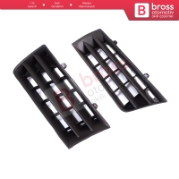 Renault Megane MK2 2002-2006 Makyajsız Kasa 8200114156 için Ön Sağ Sol Tampon Radyatör Üst Panjur Hava Izgara Paneli