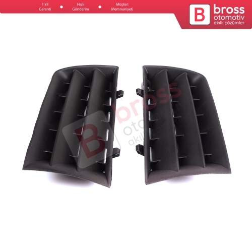 Renault Megane MK2 2002-2006 Makyajsız Kasa 8200114156 için Ön Sağ Sol Tampon Radyatör Üst Panjur Hava Izgara Paneli