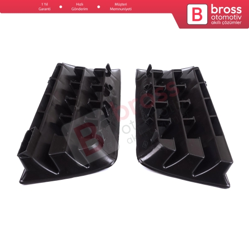 Renault Megane MK2 2002-2006 Makyajsız Kasa 8200114156 için Ön Sağ Sol Tampon Radyatör Üst Panjur Hava Izgara Paneli