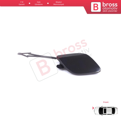 Renault Clio MK5 V B7 BJA 2019-2023 Makyajsız Kasa 511806272R için Ön Tampon Çeki Demiri Kapağı ASTARLI
