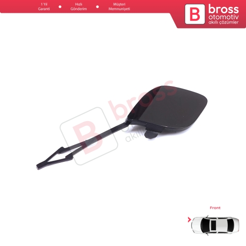 Renault Clio MK5 V B7 BJA 2019-2023 Makyajsız Kasa 511806272R için Ön Tampon Çeki Demiri Kapağı ASTARLI