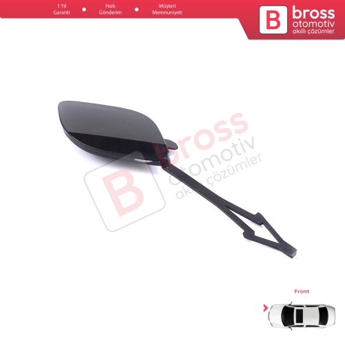Renault Clio MK5 V B7 BJA 2019-2023 Makyajsız Kasa 511806272R için Ön Tampon Çeki Demiri Kapağı ASTARLI