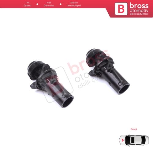 Renault Clio MK5 Captur MK2 Taliant Dacia Sandero MK3 658291760R için 2 Adet Ayarlanabilir Ön Kaput Amortisör Takozu