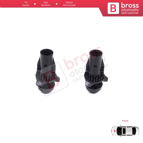 Renault Clio MK5 Captur MK2 Taliant Dacia Sandero MK3 658291760R için 2 Adet Ayarlanabilir Ön Kaput Amortisör Takozu