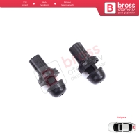 VW Seat Skoda 6X0827499 5KD827499 3C5827499B için 2 Adet Ayarlanabilir Arka Bagaj Dayanma Takozu