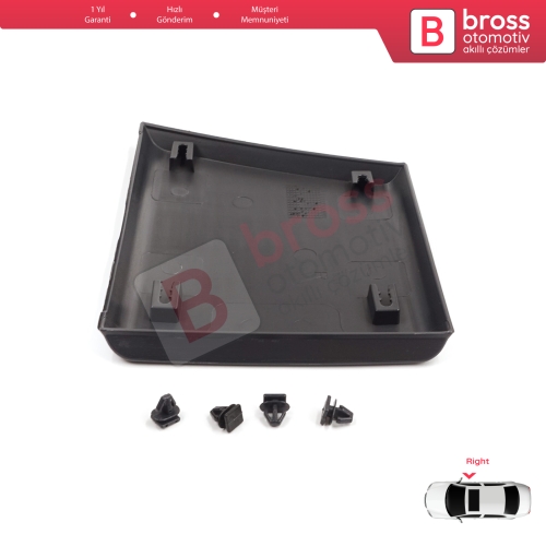 Fiat Ducato MK3 Boxer 250 Jumper Relay MK2 Daily 2006-2024 8547W4 İçin Sağ Ön Kapı Direği Bandı Sinyal Deliksiz