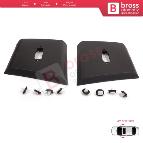 Fiat Ducato MK3 Boxer 250 Jumper Relay MK2 Daily 2006-2024 8547W5 8547W3 İçin Sağ Sol Ön Kapı Direği Bandı Sinyal Delikli