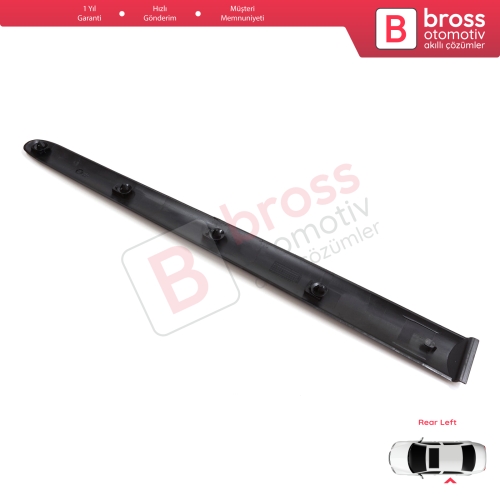 Peugeot 206 206+ 1998-2013  4/5 Kapı 8546E6 İçin Sol Arka Kapı Bandı Çıtası