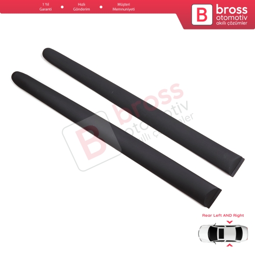 Peugeot 206 206+ 1998-2013  4/5 Kapı 8546E6 8546E7 İçin Sağ Sol Arka Kapı Bandı Çıtası