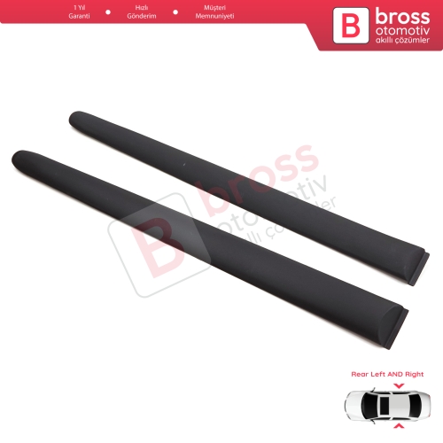 Peugeot 206 206+ 1998-2013  4/5 Kapı 8546E6 8546E7 İçin Sağ Sol Arka Kapı Bandı Çıtası