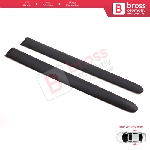 Peugeot 206 206+ 1998-2013  4/5 Kapı 8546E6 8546E7 İçin Sağ Sol Arka Kapı Bandı Çıtası