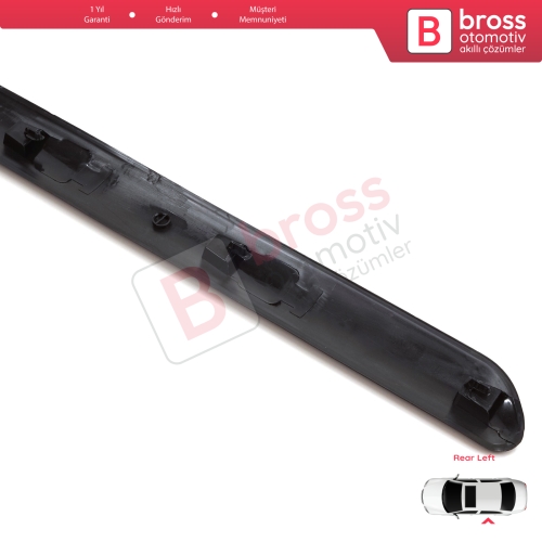 Peugeot 307 3A/C 3E 3H 2000-2012 4/5 Kapı 8546H5 İçin Sol Arka Kapı Bandı Çıtası