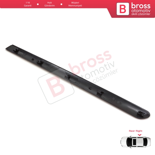 Peugeot 307 3A/C 3E 3H 2000-2012 4/5 Kapı 8546H6 İçin Sağ Arka Kapı Bandı Çıtası