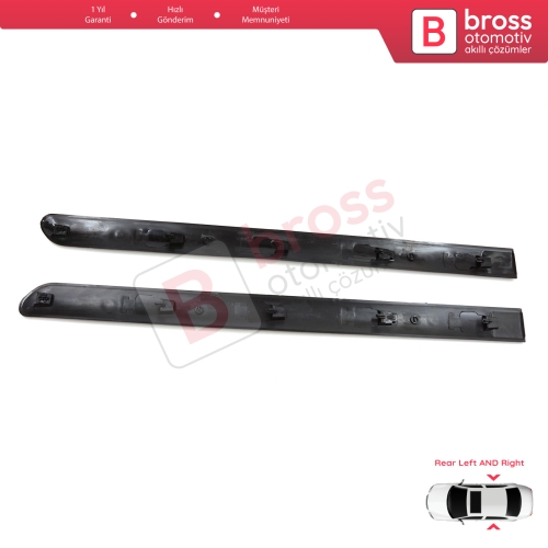 Peugeot 307 3A/C 3E 3H 2000-2012 4/5 Kapı 8546H5 8546H6 İçin Sağ Sol Arka Kapı Bandı Çıtası