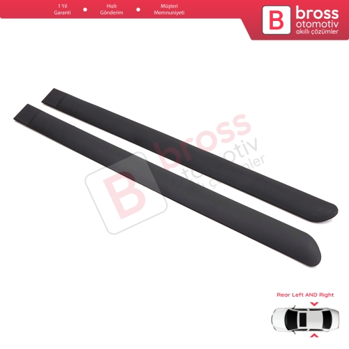 Peugeot 307 3A/C 3E 3H 2000-2012 4/5 Kapı 8546H5 8546H6 İçin Sağ Sol Arka Kapı Bandı Çıtası
