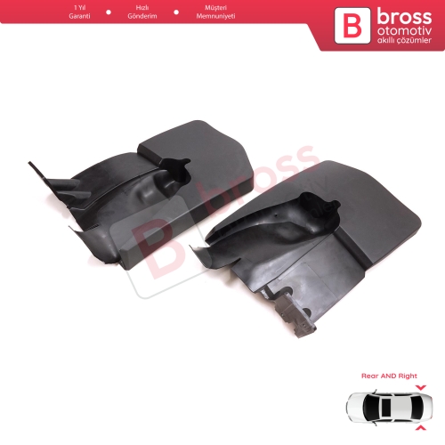 Mercedes Sprinter MK2 906 NCV3 VW Crafter MK1 2006-2017 9068820204 9068820304 için Arka Sağ Sol Tekerlek Çamurluk Paçalık