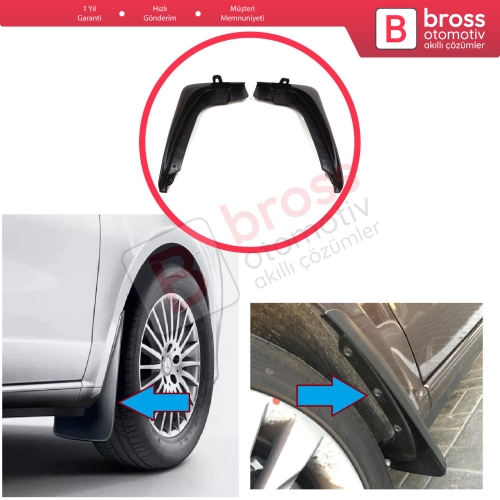 Mercedes V Class Vito W447 2014-On A4478900000 için Ön Sağ Sol Tekerlek Çamurluk Paçalık