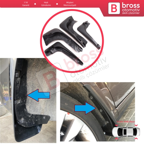 Mercedes V Class Vito W447 2014-On 4478900000 4478900100 için Ön Arka Sağ Sol Tekerlek Çamurluk Paçalık