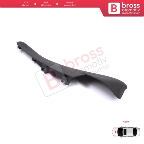 Renault Master MK3 Nissan NV400 Interstar Opel Movano B 668100009R için Ön Cam Sağ Köşe Yan Parça Izgara Kulağı