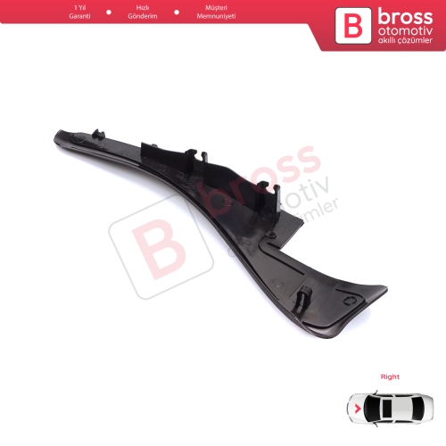 Renault Master MK3 Nissan NV400 Interstar Opel Movano B 668100009R için Ön Cam Sağ Köşe Yan Parça Izgara Kulağı