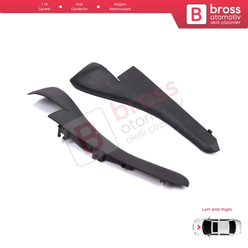 Renault Master MK3 Nissan NV400 Interstar Opel Movano B 668100009R 668110012R için Ön Cam Sağ Sol Köşe Yan Parça Izgara Kulağı