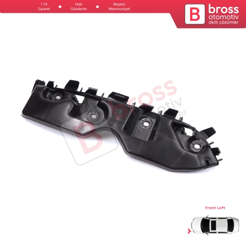 Renault Dacia Duster MK1 HS 2010-2017 622230010R için Ön Sol Tampon İç Bağlantı Braket Ayağı