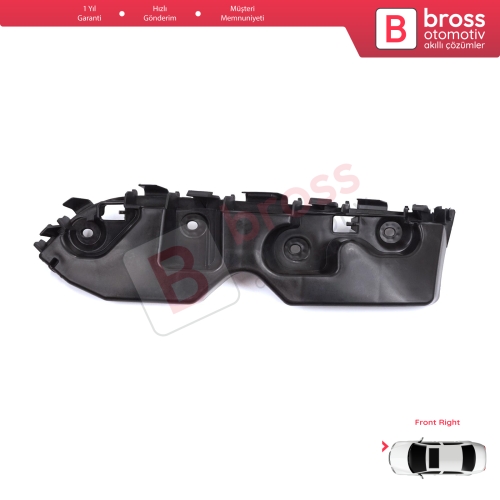 Renault Dacia Duster MK1 HS 2010-2017 622220011R için Ön Sağ Tampon İç Bağlantı Braket Ayağı 