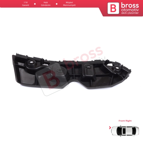 Renault Dacia Duster MK1 HS 2010-2017 622220011R için Ön Sağ Tampon İç Bağlantı Braket Ayağı 