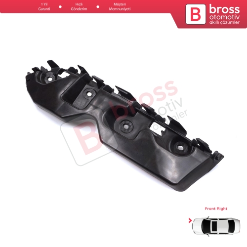 Renault Dacia Duster MK1 HS 2010-2017 622220011R için Ön Sağ Tampon İç Bağlantı Braket Ayağı 