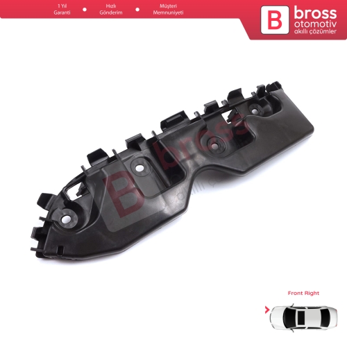 Renault Dacia Duster MK1 HS 2010-2017 622220011R için Ön Sağ Tampon İç Bağlantı Braket Ayağı 
