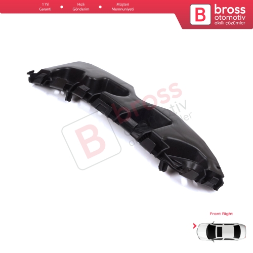 Renault Dacia Duster MK1 HS 2010-2017 622220011R için Ön Sağ Tampon İç Bağlantı Braket Ayağı 