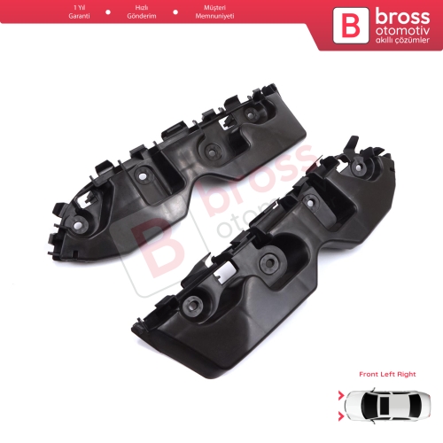 Renault Dacia Duster MK1 HS 2010-2017 622230010R 622220011R için Ön Sağ Sol Tampon İç Bağlantı Braket Ayağı 