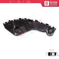 Renault Dacia Duster MK1 HS 2010-2017 622210009R için Arka Sol Tampon İç Bağlantı Braket Ayağı